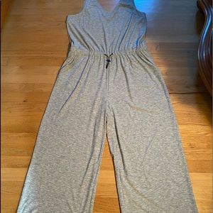 Heather gray jumpsuit